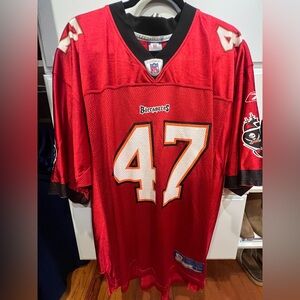 Tampa Bay Buccaneers John Lynch - Reebok Men’s Large